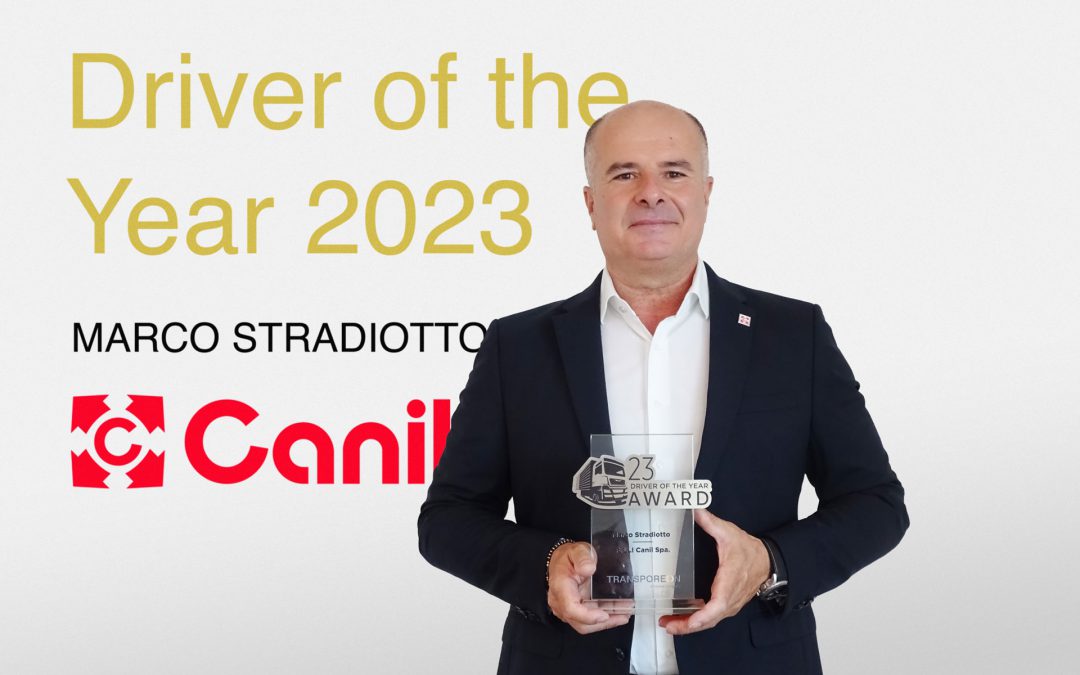 Marco Stradiotto, autista della Canil di Bessica di Loria, premiato come autista dell’anno